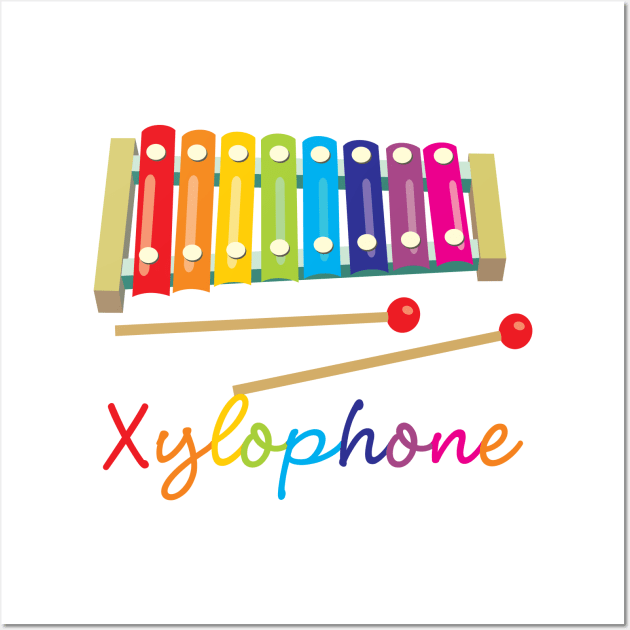 Xylophone Wall Art by evisionarts